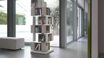 Twister Bookcase by Klab