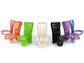 Corian Chair by Giancarlo Zema for MATERIALINNOVATIVI