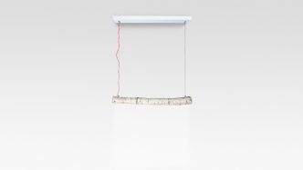 Trunk Suspended Lamp by Trentino Wood & Design