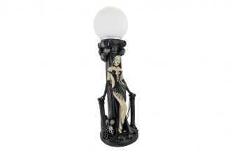 #SohoHalloween: Sexy Vampiress Globe Table Lamp