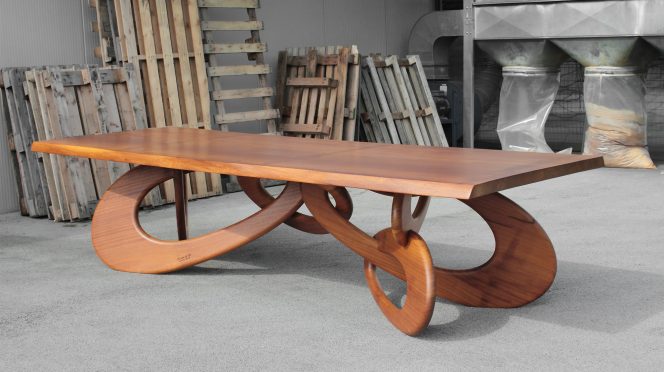Chained Up Dining Table by Barberini & Gunnell