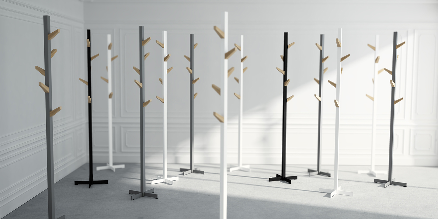 Second Tree Coat Rack by Pablo Gironés for Systemtronic