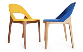Clamp Chair by Andreas Kowalewski for Miyazaki Chair Factory