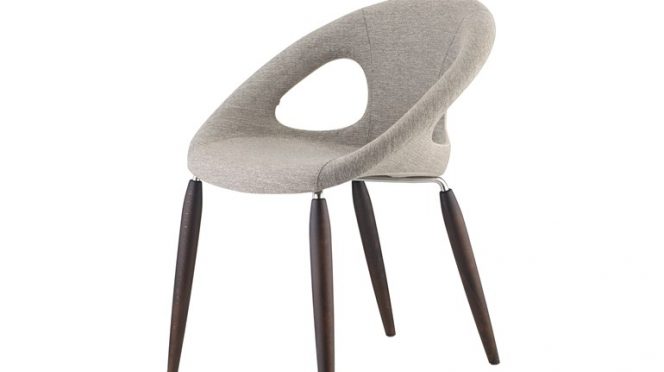 Natural Drop Pop Dining Chair by SCAB Design