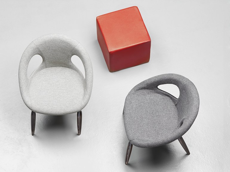 Natural Drop Pop Dining Chair by SCAB Design