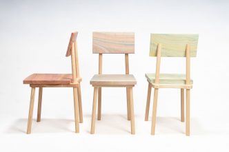 Grain Chair by Yuki Yoshikawa for Nanashiproducts