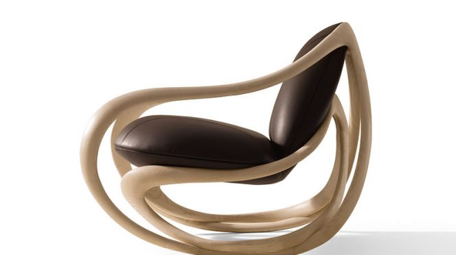 Move Rocking Chair by Giorgetti