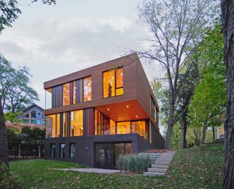 Redaction House in Oconomowoc, Wisonsin by Johnsen Schmaling Architects