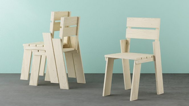 Landa Chair by Silvia Ceñal Idarreta for LUFE