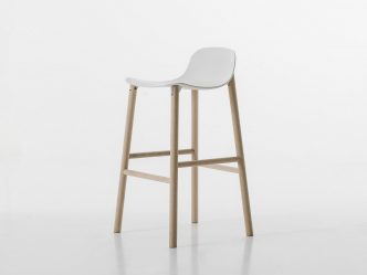 Sharky Stool by Neuland Industriedesign for Kristalia