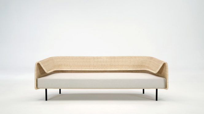 Wrap Sofa by Hiroomi Tahara for Yamakawa Rattan