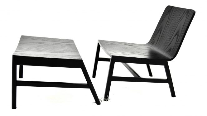 Abrazo Lounge Chair & Ottoman by Andrés Lhima