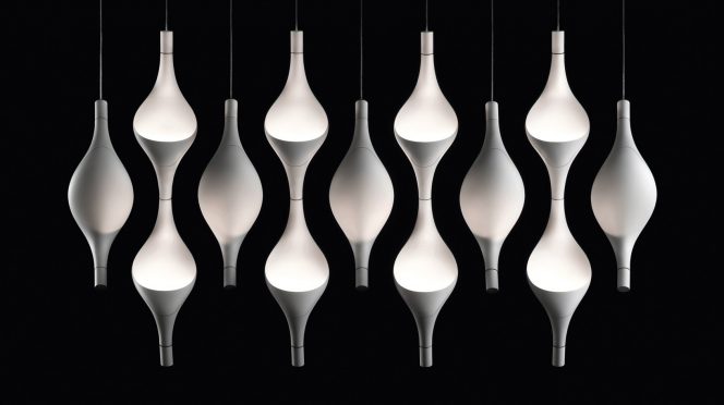 Acqua Ceiling Lamp by Luta Bettonica for Cini&Nils