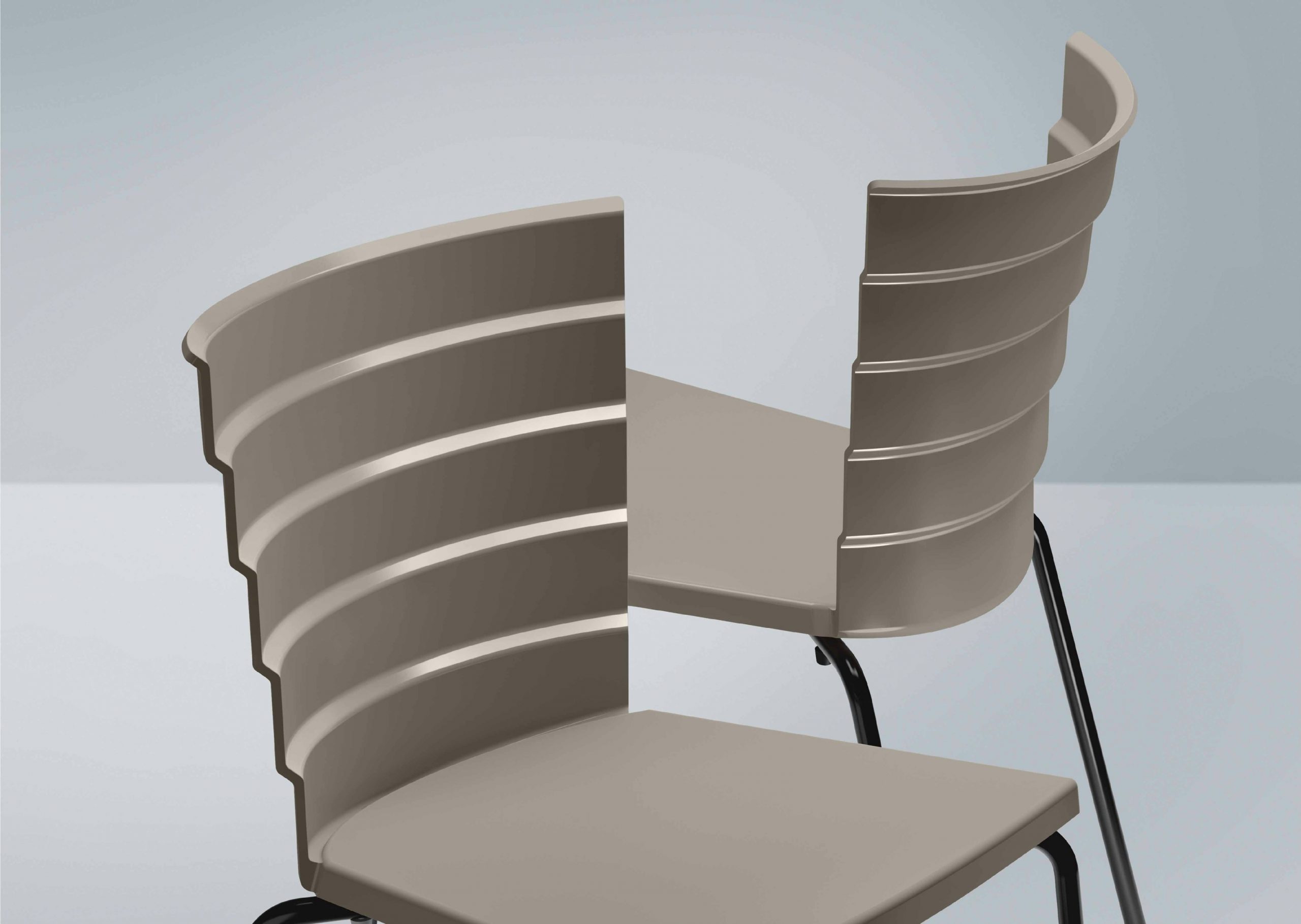 Bikini Dining Chairs by Marc Sadler for Metalmobil