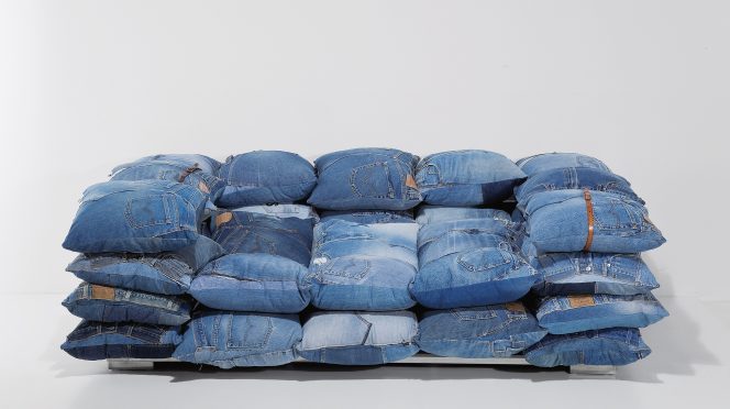 Sofa Jeans Cushions by KARE-DESIGN