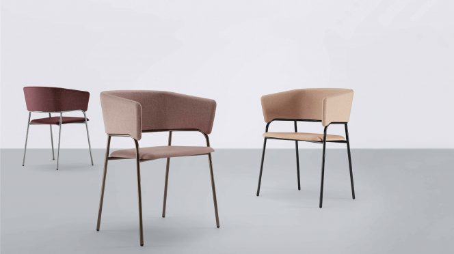 Play Dining Chair by Radice Orlandini Design Studio for Metalmobil