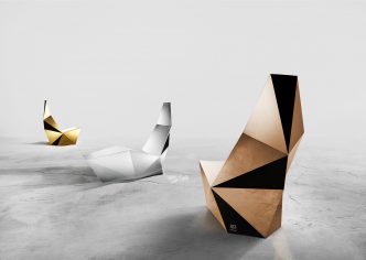 QTZ Lounge Chairs Concept by Alexander Lotersztain for Derlot