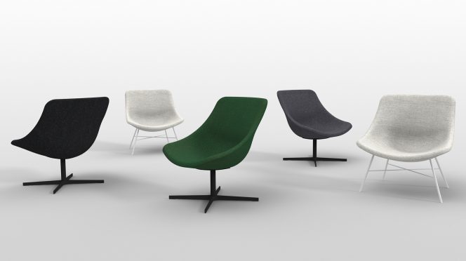 Auki Lounge Chairs by Hee Welling for LaPalma