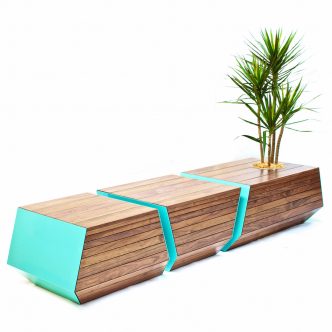 Boxcar Bench by Revolution Design House