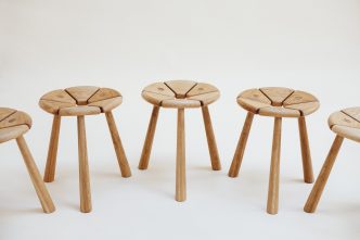 Maisie Stool by Henry Swanzy