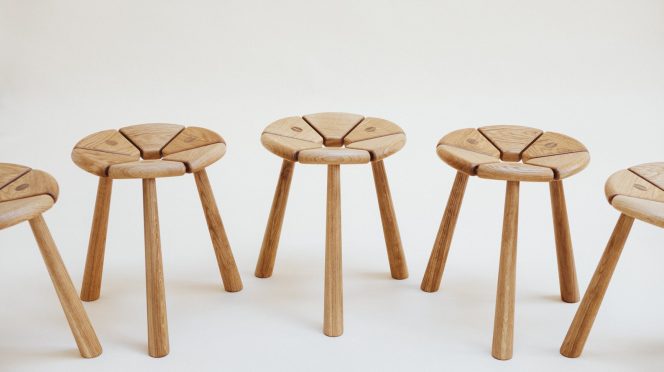 Maisie Stool by Henry Swanzy