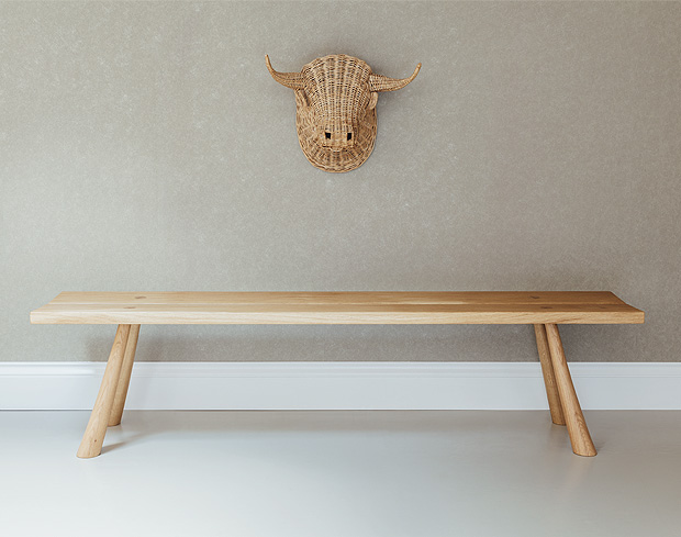Pollyfox Bench by Henry Swanzy