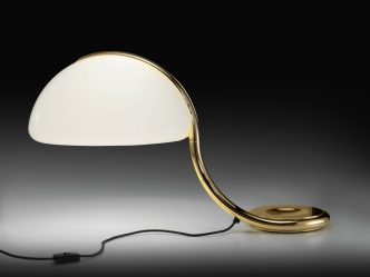 Serpente Table Lamp by Elio Martinelli for Martinelli Luce