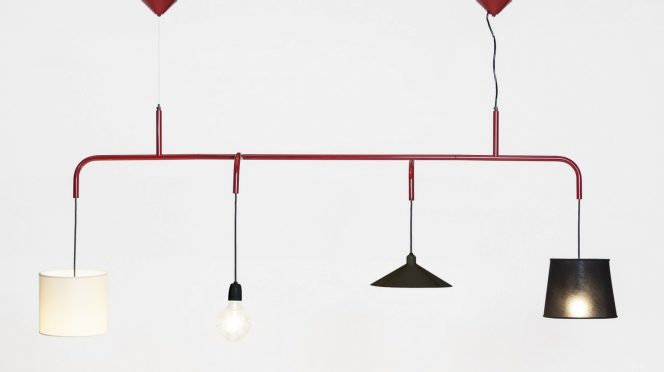 Vialattea Pendant Lamp by Paolo Manganaro for Formabilio