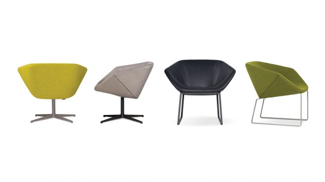 Elle Armchairs by Niels Bendtsen for Montis