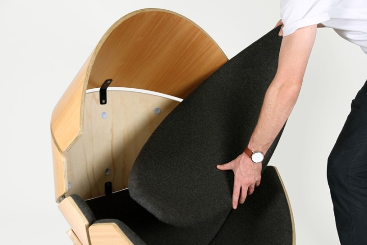 Hideaway Chair by Think & Shift