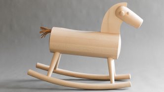 Mokuba Rocking Horse by O&M Design for Brdr. Krüger