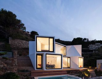 Sunflower House in Girona, Spain by Cadaval & Sola-Morales