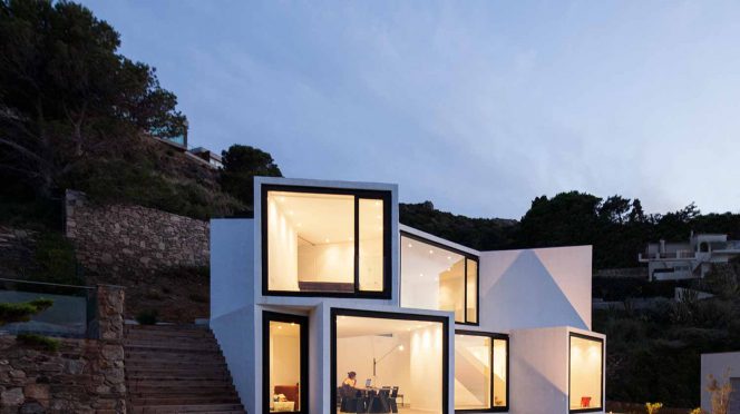 Sunflower House in Girona, Spain by Cadaval & Sola-Morales