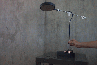 The Track Table Lamp by Andrew Greenbaum