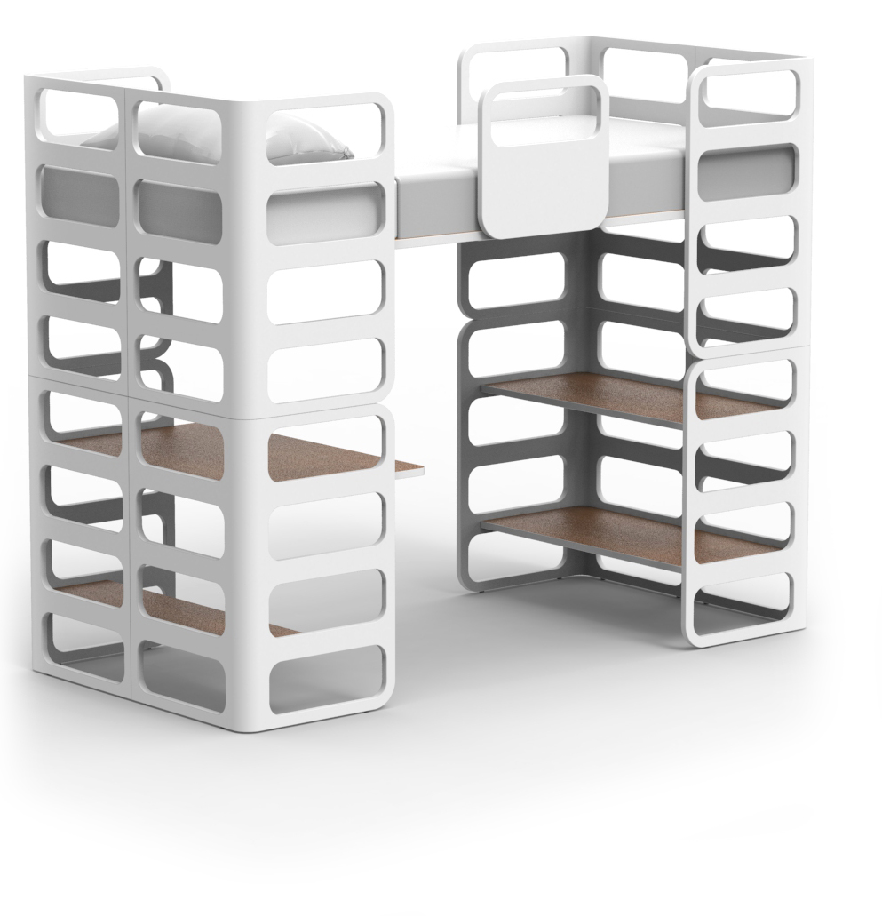 Baloo Bunk Bed by Jozeph Forakis for GAEAforms