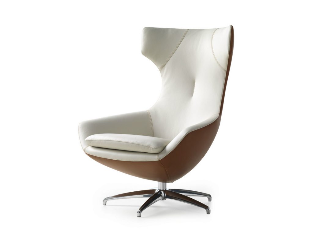Caruzzo Lounge Chair by Frans Schrofer for Leolux