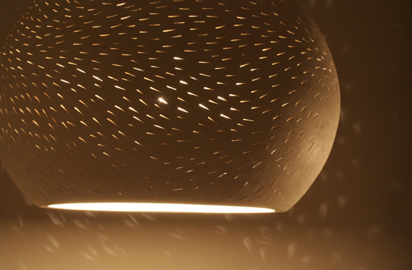 ClayLight Pendant Lamp by Sharan Elran for Lightexture