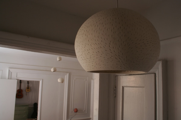 ClayLight Pendant Lamp by Sharan Elran for Lightexture