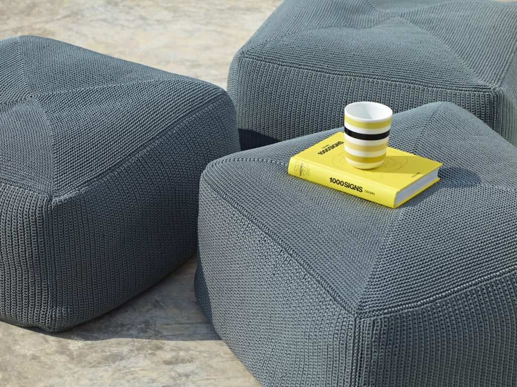 Divine Garden Footstools by Cane-line