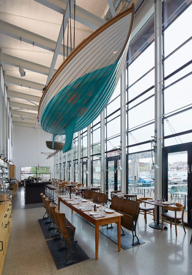 Oaxen Krog & Slip Restaurant in Stockholm, Sweden by Fahlander Arkitekter