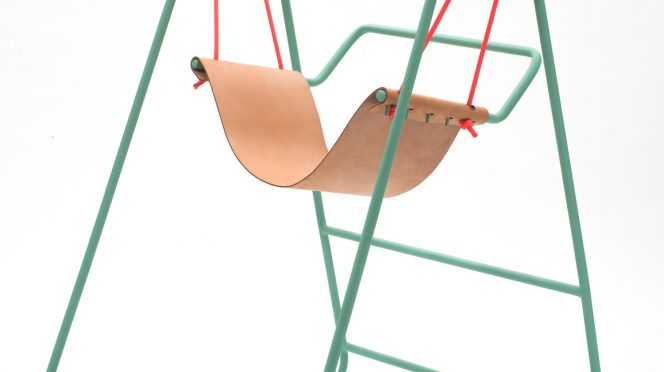 Rocking Swing Chair by Tobias Nickerl & Clara Rivière