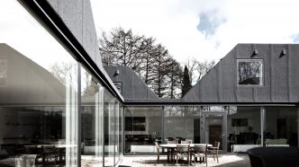 Roof House in Fredensborg, Denmark by LETH & GORI