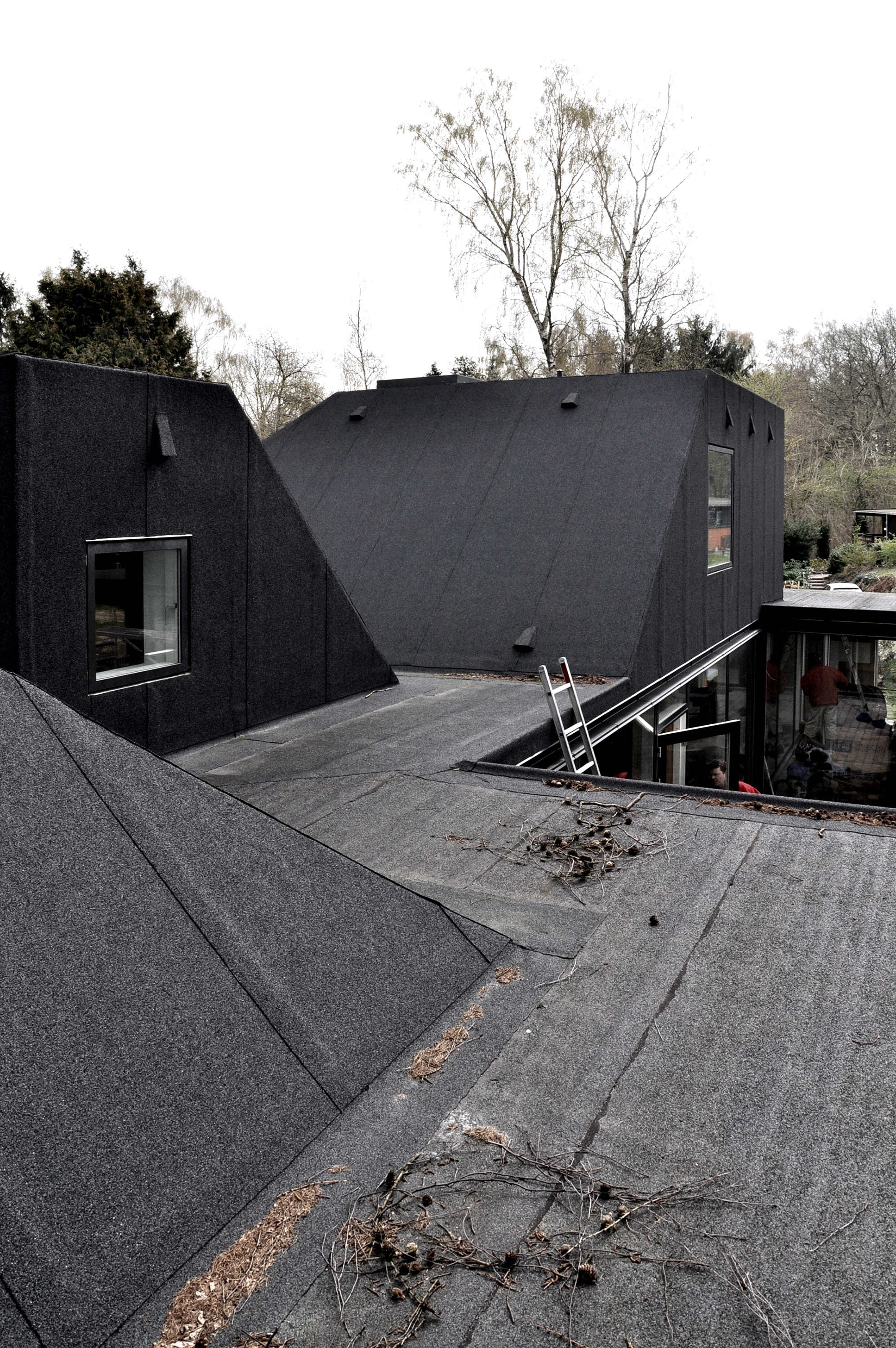 Roof House in Fredensborg, Denmark by LETH & GORI