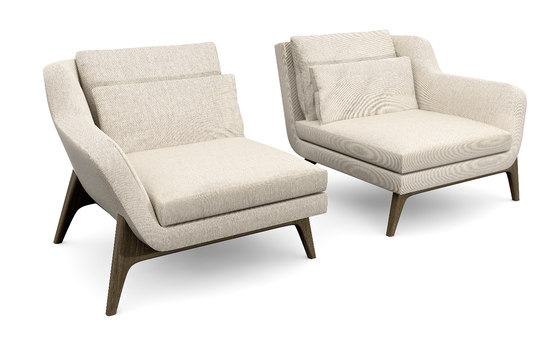 Glorious Armchairs by Marconato Maurizio & Terry Zappa for ENNE