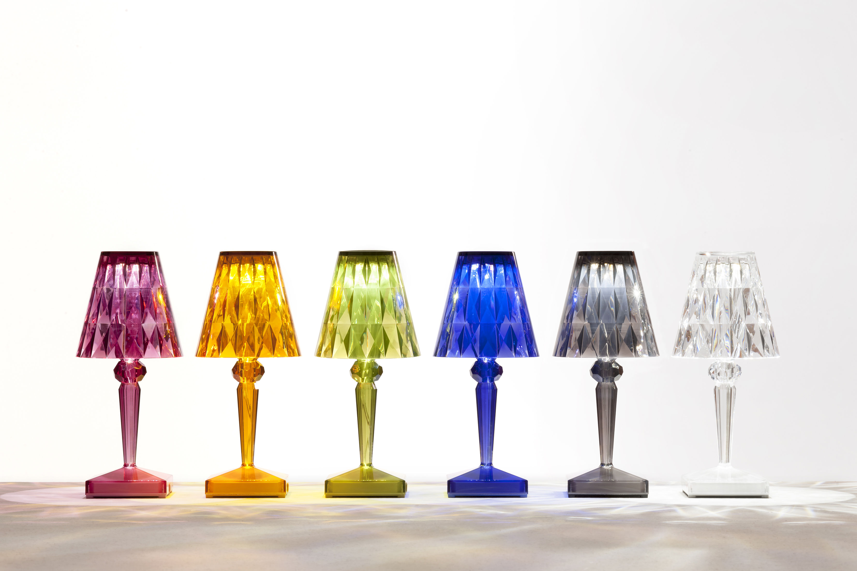 Battery Table Lamps by Ferruccio Laviani for Kartell