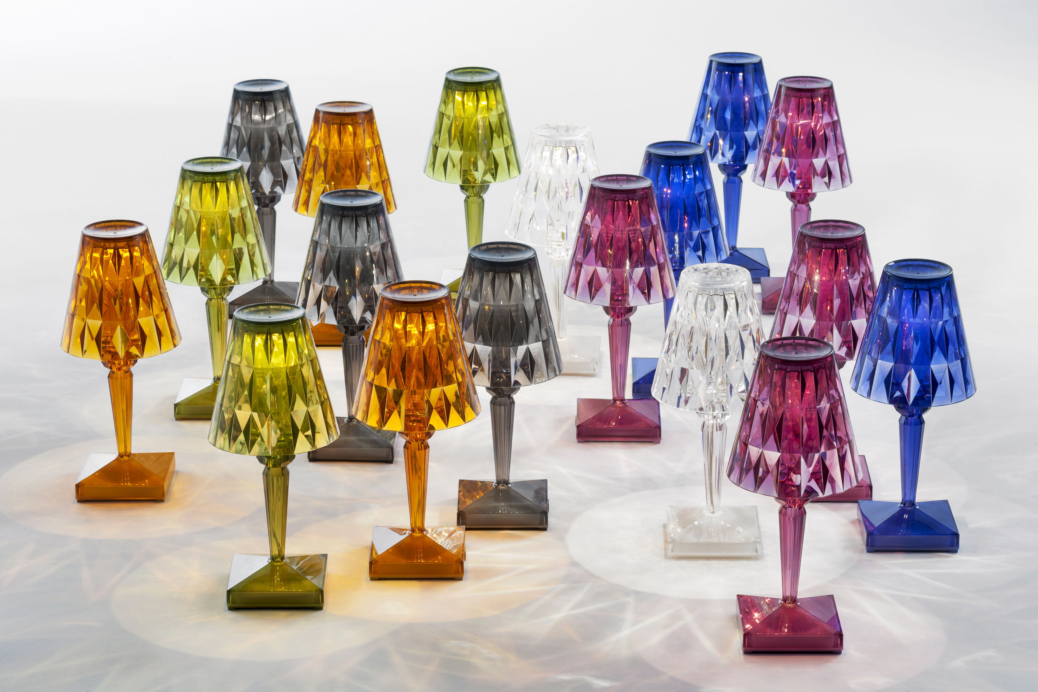 Battery Table Lamps by Ferruccio Laviani for Kartell