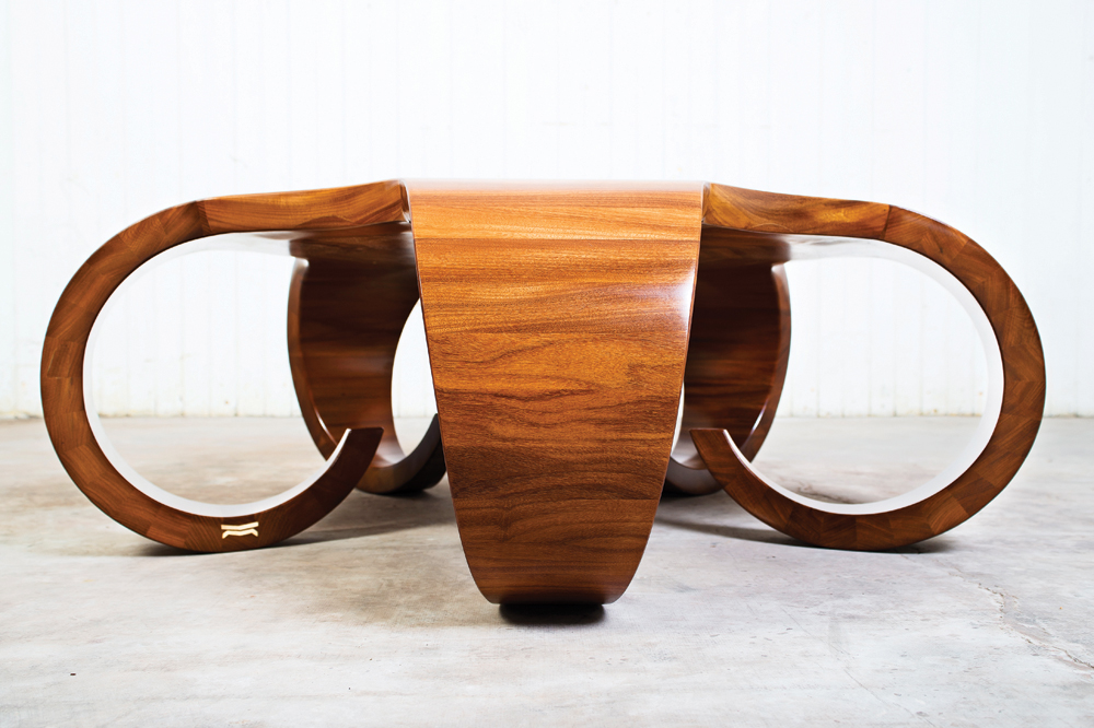 The Bruce Coffee Table by Keith Coghill
