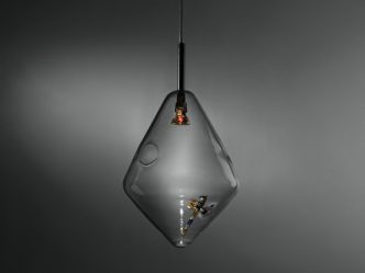 Diamond Pendant Lamp by Daniele Gualeni for Ilide