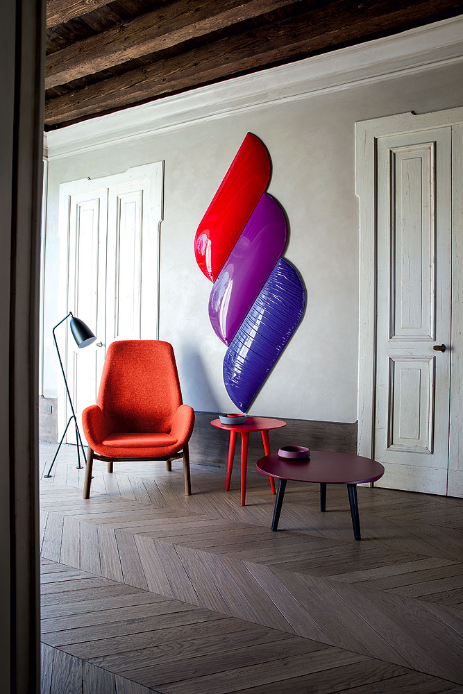 Mysa Lounge Armchair by Michael Schmidt for Bross
