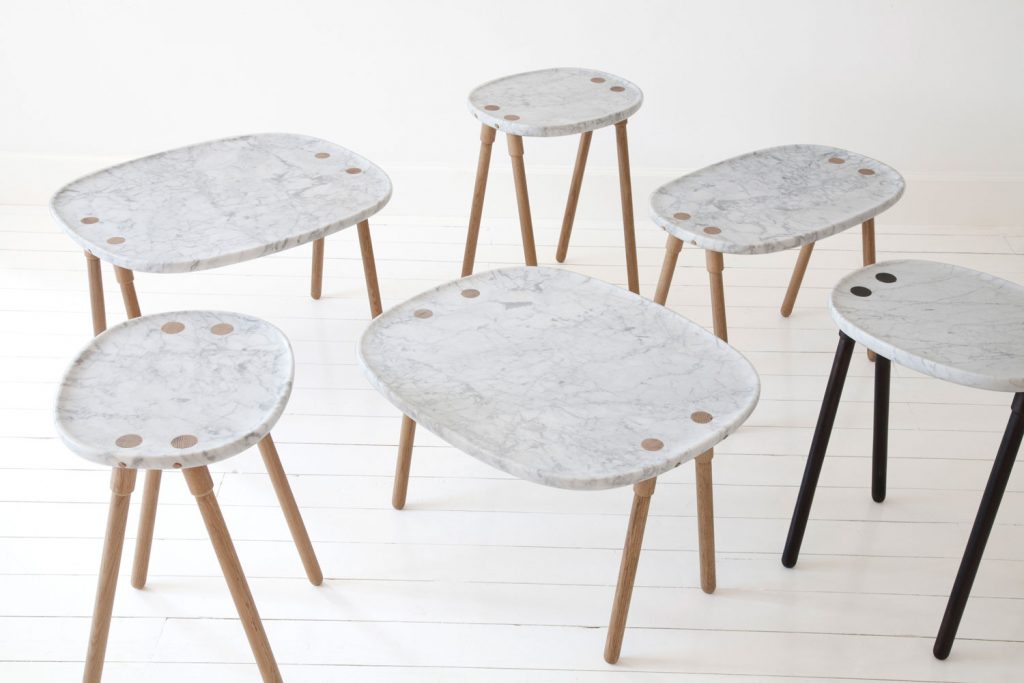 Cloud Tables by Frag Woodall